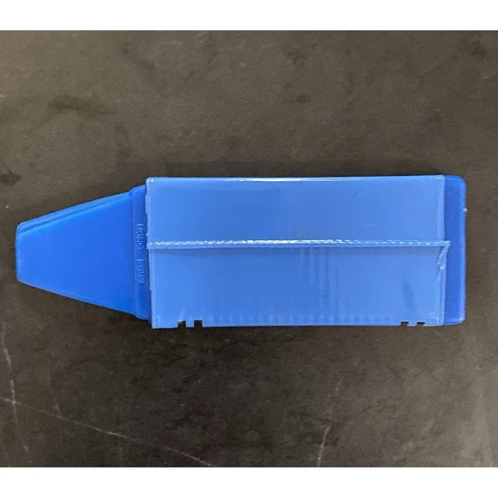 Vintage Crayola CRAYON Blue Pocket Comb & Mirror 3pc Set 6